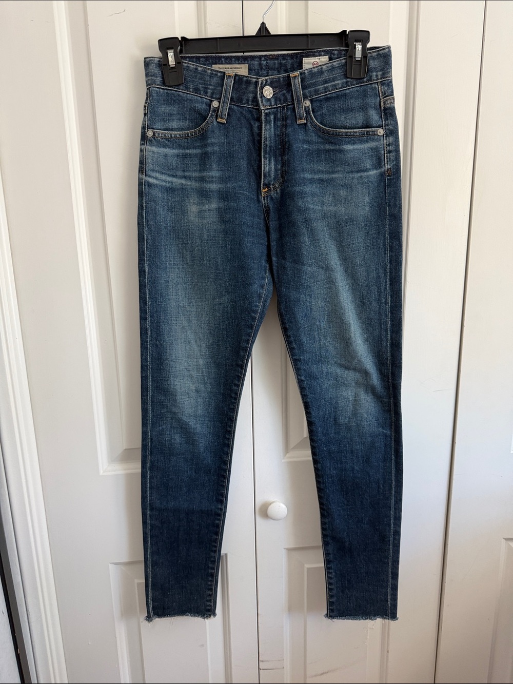 Ag Adriano Goldschmied Men's Dark Blue Skinny Jeans